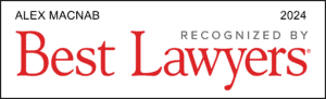Alex MacNab - Best Lawyer Award
